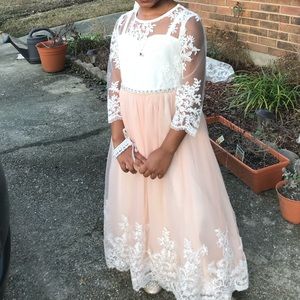 Girls Floor Length Gown